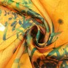 INSPIRE CHIC Women's Floral Printed Satin Square Flowers Silky Neck Scarves 1Pc - 4 of 4