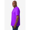 KingSize Men's Big & Tall No Sweat Crewneck Tee - 4 of 4