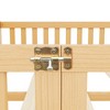 Okak Solid Pine Floor Bed Twin/Full/Queen Size,Bed Frame with Safety Guardrails and Door, Modern Kids Bed for Bedroom & Nursery - 4 of 4