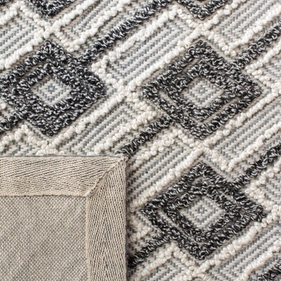 Elegance Underfoot Hand-Tufted Wool Rug in Soothing Gray - 8' x 10'