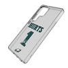 NFL Philadelphia Eagles Players Game Tactic Clear Cell Phone Case for Samsung Galaxy - 2 of 4