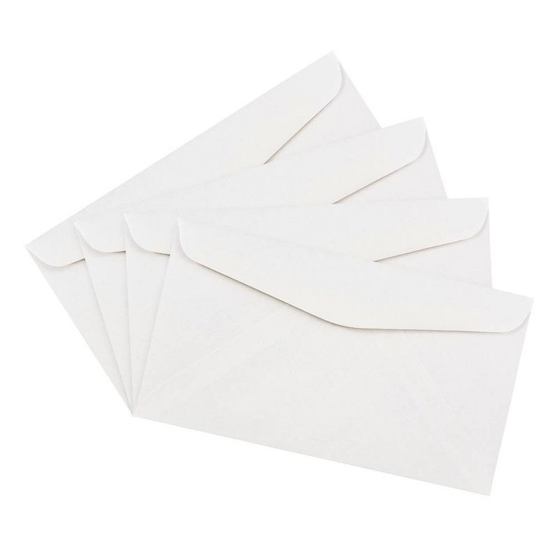 JAM Paper 50pk 3 5/8&#34;x6 1/2&#34; Business Envelopes White, 3 of 5