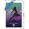Trends International Marvel Heroic Silhouette - Gamora Framed Wall Poster Prints - 3 of 4