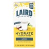 Laird Superfood Hydrate Coconut Water, Electrolyte Drink Mix, Lemon, 10 Packs, 0.3 oz (9 g) Each - 4 of 4