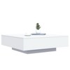vidaXL Coffee Table White 39.4 in.x39.4 in.x12.2 in. Engineered Wood - 4 of 4