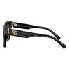 Dolce & Gabbana DG 4512 32888G Womens Square Sunglasses Black Texture Cocco 53mm - 3 of 3