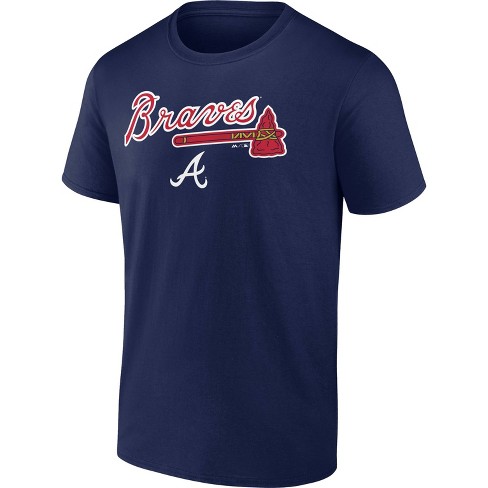 MLB Atlanta Braves Men's Short Sleeve T-Shirt - M