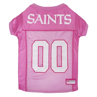 saints breast cancer jersey