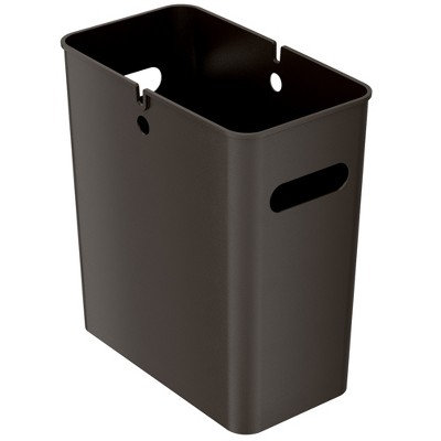 iTouchless SlimGiant Wastebasket 4.2 Gallon Black