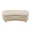 Sapphtopaz Storage Bench Storage Ottoman Storage Organizer Padded Seat Cushion Ottoman with Storage for Living Room, Bedroom - 2 of 4