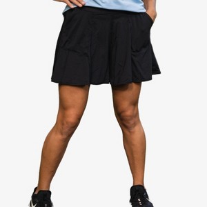 Calypsa Women's Flowy 2 In 1 Shorts - 1 of 4