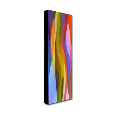 Trademark Fine Art -Amy Vangsgard 'Dappled Light Panoramic Vertical 1' Canvas Art
