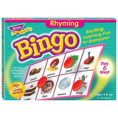 TREND Rhyming Bingo Game