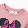 PATPAT Disney Mickey and Friends Mommy And Me 1pc Cotton Minnie Mouse Bowknot Long-sleeve Sweatshirt/Jumpsuit - 4 of 4