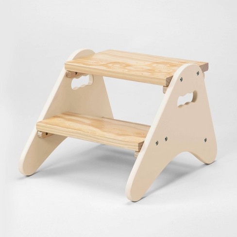 Peek A Boost Kids Step Stool Ivory B. Spaces Target