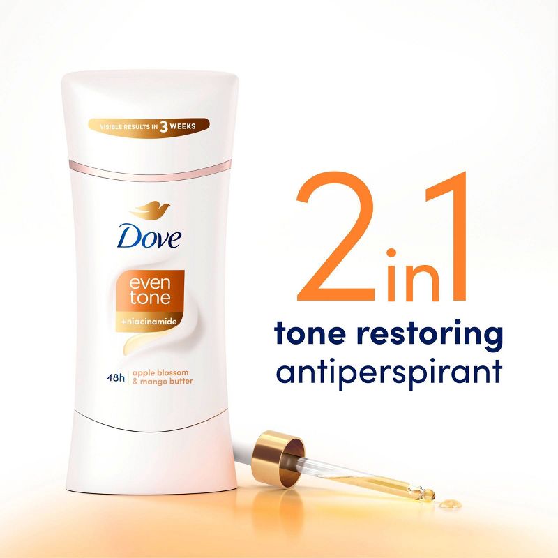 Dove Beauty Even Tone Calming Breeze 48-Hour Women&#39;s Antiperspirant &#38; Deodorant Stick - 2.6oz, 5 of 12