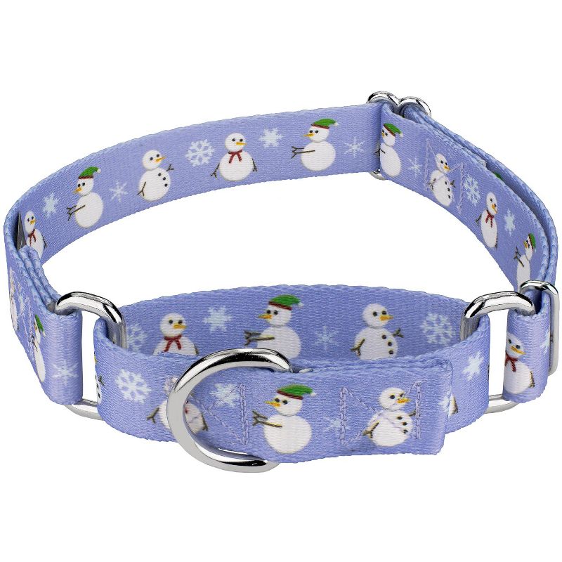 Country Brook Petz Snowman Martingale Dog Collar, 1 of 8