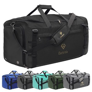 Large Sports Gym Bag, Travel Duffel bag with Wet Pocket & Shoes Compartment for men women - 1 of 4