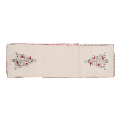 C&F Home 13" x 72" Nordic Holiday Embroidered Table Runner