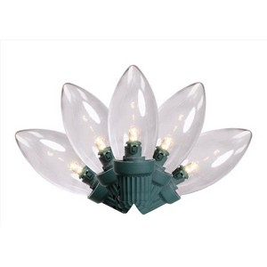 Celebrations Classic LED C9 Warm White 25 CT String Christmas Lights 16 FT - 1 of 1