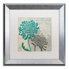 Trademark Fine Art -Wellington Studio 'Chrysanthemums I' Matted Framed Art - 2 of 4