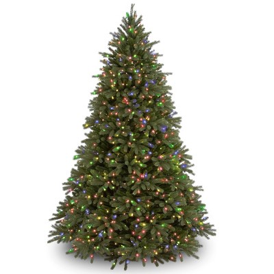 National Tree Company 7.5ft Jersey Fraser Fir Tree with Multicolor Lights