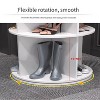 GDFStudio Morse 23.62" PVC 360° Rotating Shoe Rack - 4 of 4