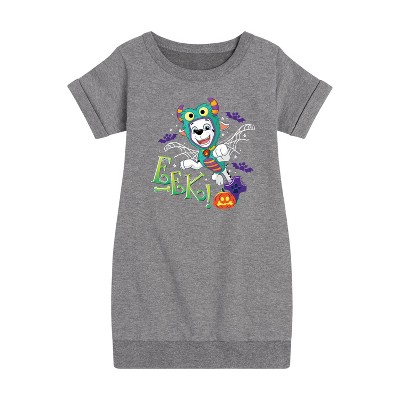 - Paw Patrol - Eek Graphic Short Sleeve Fleece Dress