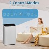 coucheta 14000 BTU Portable Air Conditioner with Cooling, Dehumidifier, Fan & Sleep Mode, for Rooms up to 750 Sq.Ft, Remote & Window Kit Included - 3 of 4