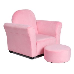 Kids Sofa Toddler Chair,Kids Armchair,Sofa Chair,Toddler Couch with Footstool, Upholstered Couch,Armrest Sofa Chair for Toddlers - 1 of 4