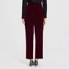 Women's Mid-Rise Velvet Tapered Trousers - A New Day™ - 2 of 4