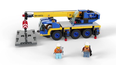 definitive bred Fremmedgøre Lego City Great Vehicles Mobile Crane Truck Toy 60324 : Target