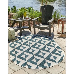 Jill Zarin Outdoor Napa Geometric Woven Area Rug - 1 of 4