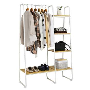Freestanding Garment Rack Display Stand Clothing Hanger, Adjustable  Underwear Rack Bra Display Fixture Double Sided Hanging Rods, Clothing  Store Metal