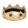 HalloweenCostumes.com   Men  Men's Gold King Crown, Orange - 4 of 4