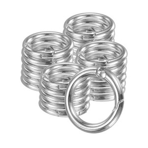 Unique Bargains Metal Spring O Rings 5/8 Inch Zinc Alloy Durable Multipurpose Lightweight Buckle - 1 of 4