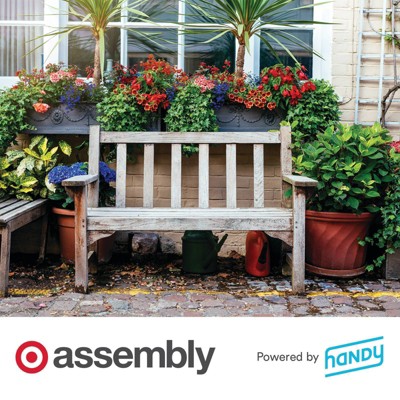 Outdoor Sofa & Loveseat Assembly powered by Handy