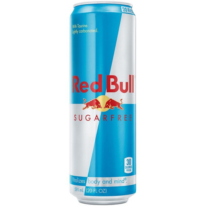 Sugar-Free Red Bull Energy Drink - 20 fl oz Can, 1 of 9