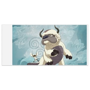 Avatar The Last Airbender Appa & Momo Automotive Bumper Sticker - 1 of 4