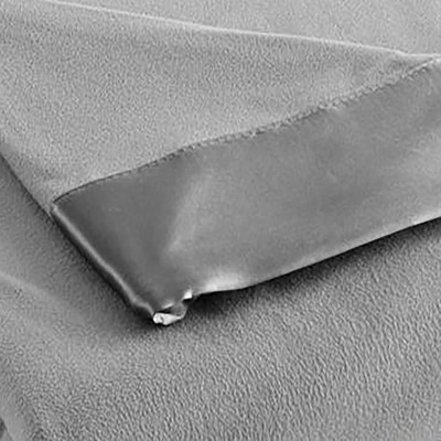 King Size Greystone Micro Flannel Fleece Sheet Blanket