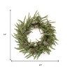 HomeRoots 24" Green And Brown Christmas Pine And Pinecone Artificial Wreath - 3 of 4