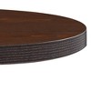 vidaXL Bistro Table Dark Brown 19.7 in. MDF - 3 of 4