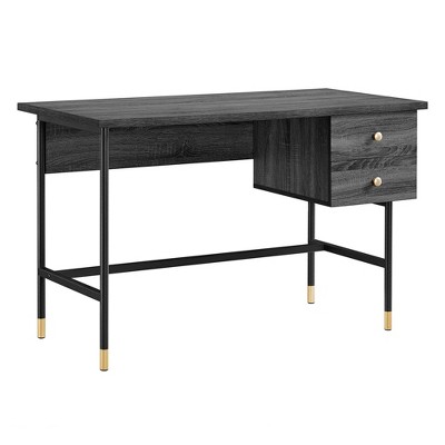Modway Nexus Office Desk - Modern Workstation with Drawer and Sleek Design for Home Office or Study Space