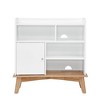 NicBex 4 Tiers Modular Bookcase Solid Wood Storage Unit Contemporary Home Decor Multi-Functional Display - 2 of 4