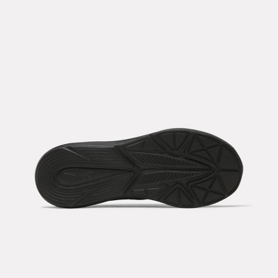 Обувь Reebok Rush Runner 6.0 Running Shoes (Big Kids) Size 4 Black/Black/Black — фото 5