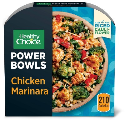 Healthy Choice Gluten Free Frozen Power Bowls Chicken Marinara with Cauliflower Rice - 9.25oz