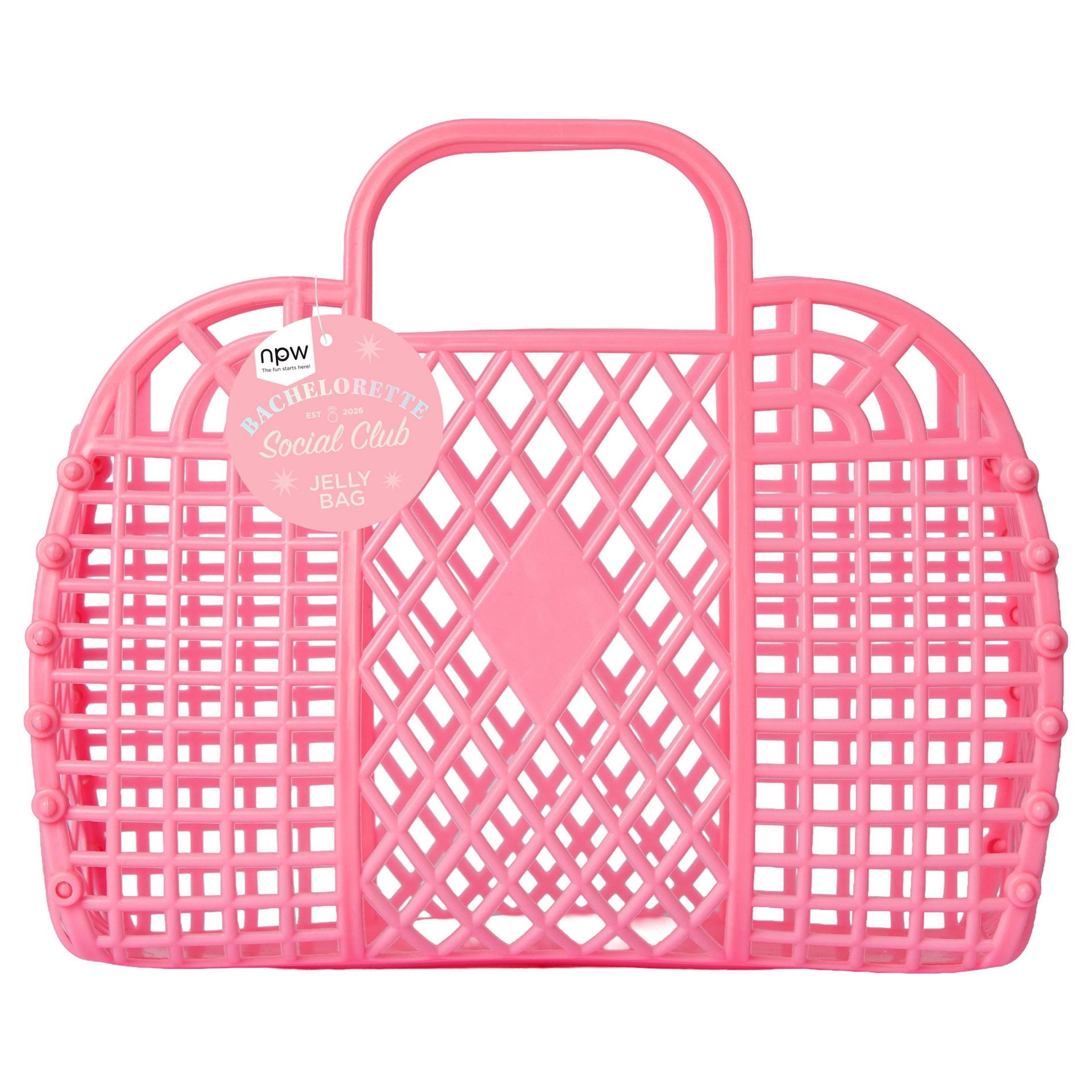 NPW Bachelorette Jelly Bag Small Pink