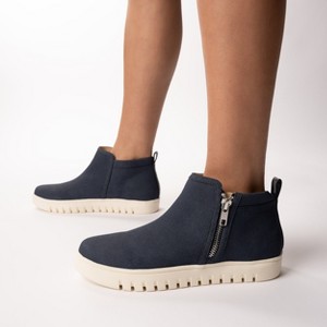 Journee Women's Alita Ankle Sneaker Bootie - 1 of 4