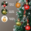 Joyfy Christmas Ornaments,  9 Pcs Christmas Tree Ornaments Set, Christmas Tree Decoration, Fillable Xmas Ornaments Decor - 4 of 4