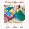 VEVOR Climbing Toys, 7-Piece Set, Foam Climbing Toys for Toddlers 6 Months to 3 Years Old, PU Leather Climbing Blocks, Multicolor - 4 of 4